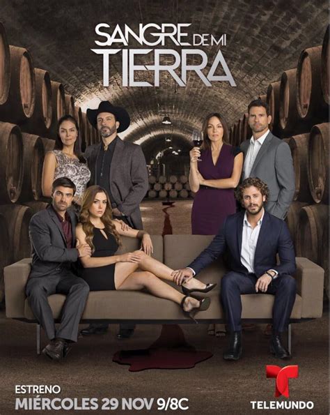 cast of sangre de mi tierra